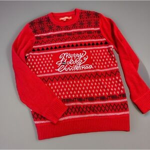 Jack Threads L Ugly Christmas Sweater Merry F*cking Christmas Red Men's Naughty